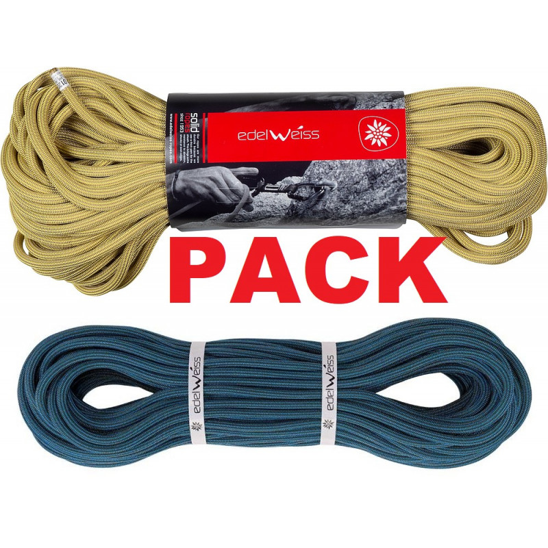 Pack de 2 cuerdas 8,5 60m Lithium II Edelweiss