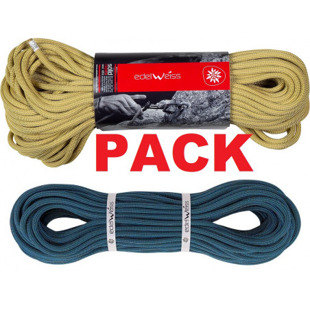 Pack de 2 cuerdas 8,5 60m Lithium II Edelweiss
