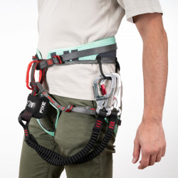 Anclaje doble para vía ferrata Ferratum Cinchless de Fixe