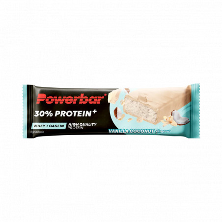 Barrita de proteínas 30% ProteinPlus - vainilla y coco de Powerbar