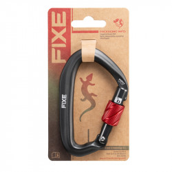 Mosquetón asimétrico con rosca Puput Screw de Fixe