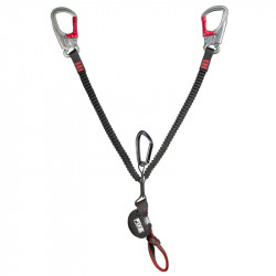 Anclaje doble para vía ferrata Ferratum Cinchless Restloop de Fixe