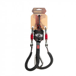 Anclaje doble para vía ferrata Ferratum Cinchless Restloop de Fixe