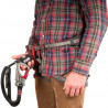 Anclaje doble para vía ferrata Ferratum Cinchless Restloop de Fixe