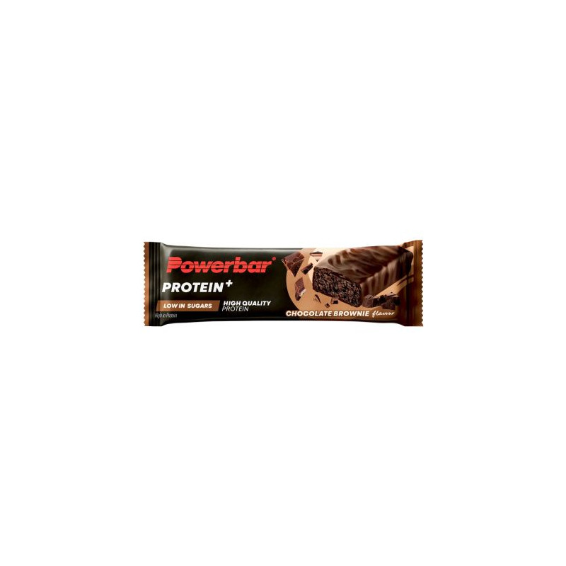 Barrita ProteinPlus Low Sugar - Brownie de chocolate de Powerbar